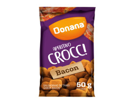 SALGADINHO DONANA CROCC BACON 50G