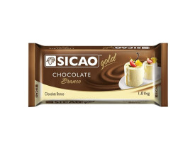 CHOCOLATE SICAO GOLD BRANCO 1,01KG