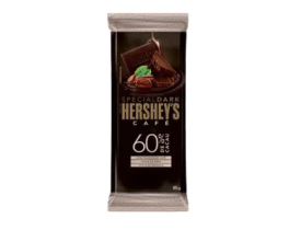 CHOCOLATE HERSHEYS DARK CAFÉ 60% 85G