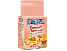 FERMENTO FLEISCHMANN INSTANTANEO BIOLOGICO MASSA DOCE 500G